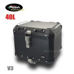 Import V3-2 Motorcycle Aluminum Box 40L Top Case Side Pannier Scooter Rear Trunk PEDA Motor from chinese wholesale supplier and manufacturer