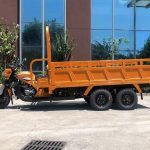 Import 300CC Water cooled gasoline cargo tricycle with double rear axle from chinese wholesale supplier and manufacturer