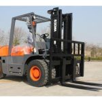 Import 5Ton Diesel Forklift Diesel Engine work in warehouse and Rental from chinese wholesale supplier and manufacturer