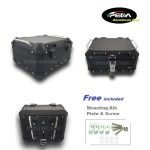 Import V3-2 Motorcycle Aluminum Box 40L Top Case Side Pannier Scooter Rear Trunk PEDA Motor from chinese wholesale supplier and manufacturer