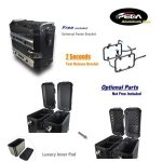 Import V3-5 Motorcycle Aluminum Box 36L 40L Top Case Side Pannier Scooter Rear Trunk PEDA Motor from chinese wholesale supplier and manufacturer