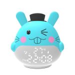 Import cheap small kids animal shape bed loud table led digital alarm clock with night light from chinese wholesale supplier and manufacturer