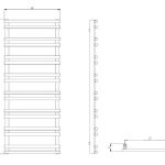 Import Towel Warmer UA2 from chinese wholesale supplier and manufacturer