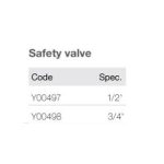 Import Safety Valve Y00497,Y00498 from chinese wholesale supplier and manufacturer