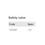 Import Safety Valve Y00587 from chinese wholesale supplier and manufacturer