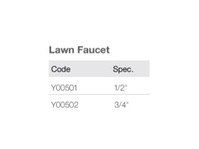 Import Lawn Faucet Y00503 from chinese wholesale supplier and manufacturer