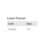 Import Lawn Faucet Y00504 from chinese wholesale supplier and manufacturer