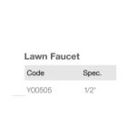 Import Lawn Faucet Y00505 from chinese wholesale supplier and manufacturer