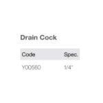 Import Drain Cock Y00560 from chinese wholesale supplier and manufacturer