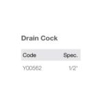 Import Drain Cock Y00562 from chinese wholesale supplier and manufacturer