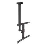 Import Elegant Flat Panel TV Ceiling Mount with Adjustable Drop Fits 32”-55”-VG003A from chinese wholesale supplier and manufacturer