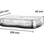 Import Super bright DC12-48V 10 Functions Car security Led Strobe Light bar , Roof top amber led from chinese wholesale supplier and manufacturer