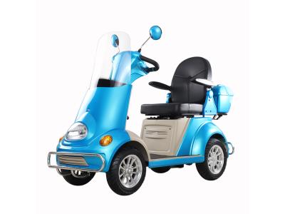 Import Fj-S600 Safe 4 Wheel Electric Handicapped Scooter Motorized Scooter Without Roof from chinese wholesale supplier and manufacturer