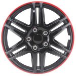 Import Wholesale 13″ 14″ ABS/PP Decorative Car wheel Center covers Rims Black and Red Plastic Aut from chinese wholesale supplier and manufacturer