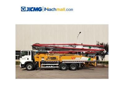Import XCMG 52m tow truck mounted concrete pump HB52V with HOWO chassis for sale from chinese wholesale supplier and manufacturer