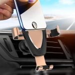Import Cellphone Stand Gravity Phone Bracket Automatic Air Vent Car Phone Holder Air Vent from chinese wholesale supplier and manufacturer