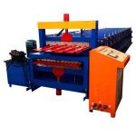 Import double layer roof tile making machine roll forming machine prices from chinese wholesale supplier and manufacturer