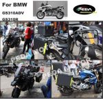 Import V5-33 Motorcycle Aluminum Box LED 45L Top Case 39L Side Panniers For BMW GS310ADV GS310R from chinese wholesale supplier and manufacturer
