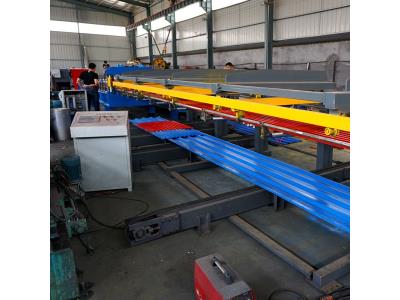 Import Automatic roof panel stacker for roll forming machine roofing sheet making machine clay ti from chinese wholesale supplier and manufacturer