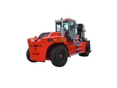 Import 25 Ton Diesel Heavy Forklift Truck Color Red New Style from chinese wholesale supplier and manufacturer