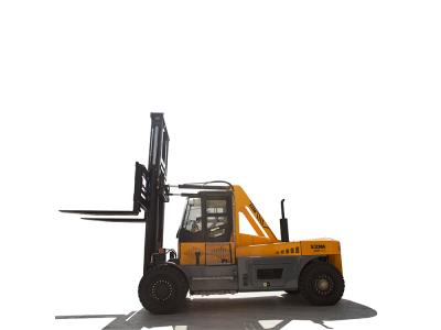 Import 30 Ton Diesel Heavy Forklift Truck Color Yellow OEM from chinese wholesale supplier and manufacturer