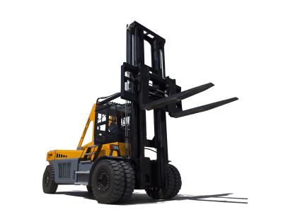 Import 30 Ton Diesel Heavy Forklift Truck Color Yellow OEM from chinese wholesale supplier and manufacturer