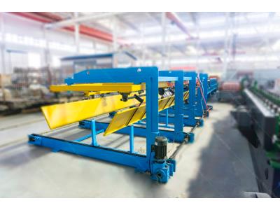 Import Automatic roof panel stacker for roll forming machine roofing sheet making machine from chinese wholesale supplier and manufacturer