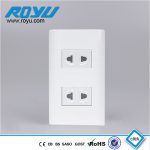 Import Grounding duplex universal receptacle from chinese wholesale supplier and manufacturer