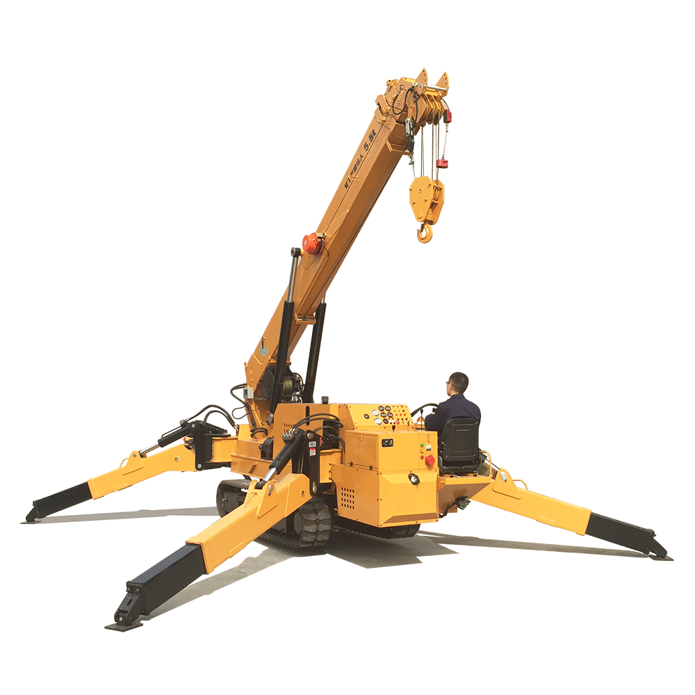 Import 5.5 Ton Mini Foldable Crawler Crane from chinese wholesale supplier and manufacturer