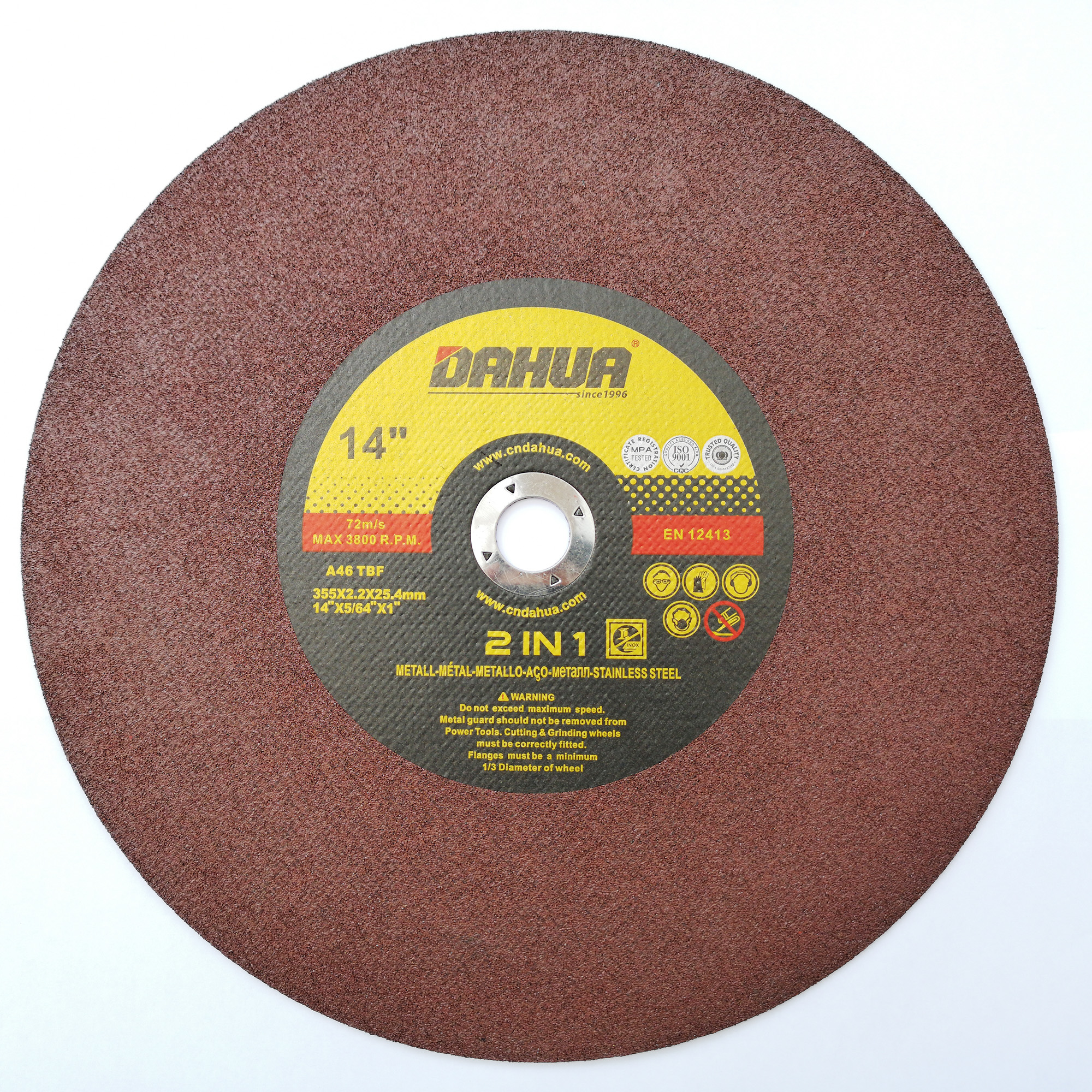 Import 355 ultra thin cutting wheel from chinese wholesale supplier and manufacturer