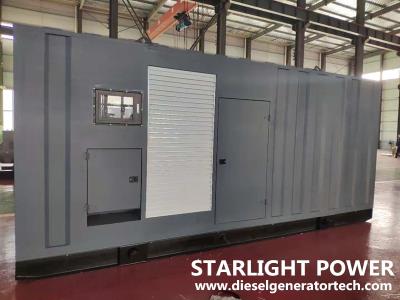 Import 880kw 1100kVA Cummins Containerized Diesel Generator Set from chinese wholesale supplier and manufacturer