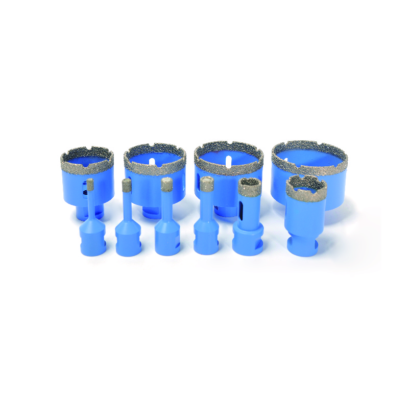 Import M14 Hex Shank Dry Cutting Vacuum Brazed Diamond Core Drill Bit for Tile Marble Granite from chinese wholesale supplier and manufacturer