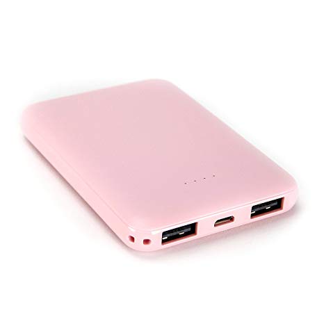 Import Primavox 5000mAh Portable Pink Color Ultra-thin Power Bank from chinese wholesale supplier and manufacturer