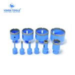 Import M14 Hex Shank Dry Cutting Vacuum Brazed Diamond Core Drill Bit for Tile Marble Granite from chinese wholesale supplier and manufacturer