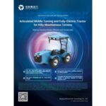 Import Articulated Middle Turning and Fully-Electric Tractor for Hilly Mountainous Terrains from chinese wholesale supplier and manufacturer
