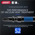 Import ASSIST FS-10HH series high hardness/high precision/high torsion screwdriver bits from chinese wholesale supplier and manufacturer