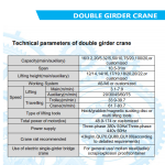 Import double girder crane from chinese wholesale supplier and manufacturer