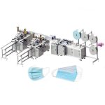 Import Full Automatic 3 layers Disposable Protective Face Mask Making Machine from chinese wholesale supplier and manufacturer