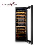 Import 34 bottles Single zone compressor wine cooler from chinese wholesale supplier and manufacturer