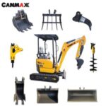 Canmax 3.5 Ton Mini Crawler Excavator Small Digger Ex9035 Price for Sale