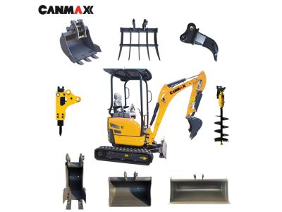 Canmax 3.5 Ton Mini Crawler Excavator Small Digger Ex9035 Price for Sale