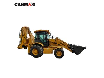 Import CANMAX backhoe loader CM778A cheap price for sale from chinese wholesale supplier and manufacturer