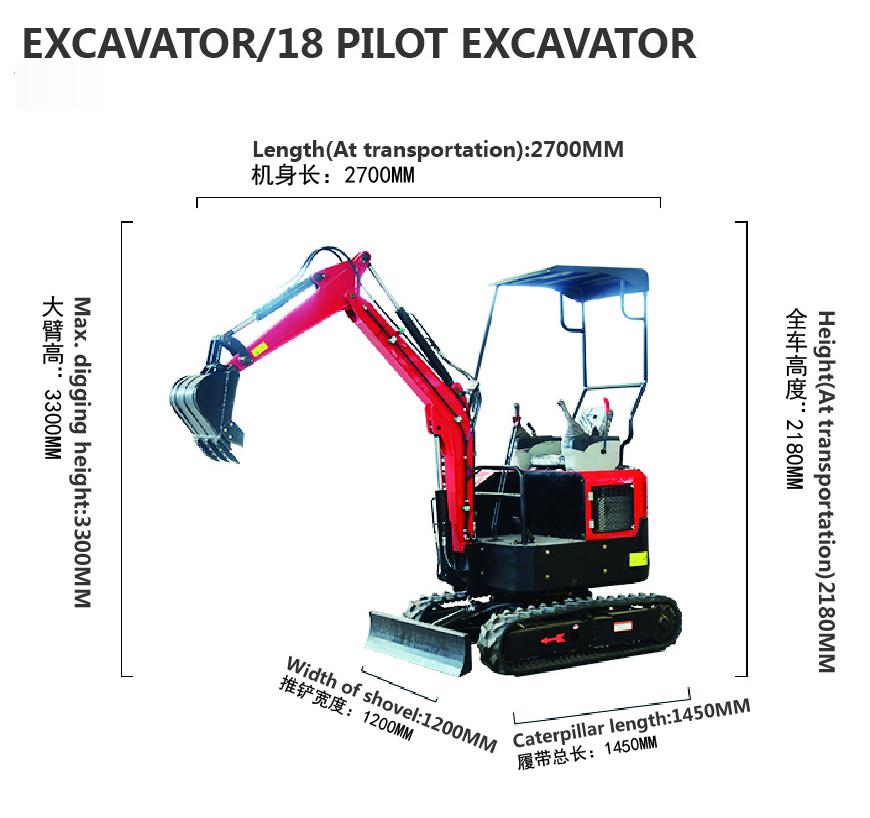 Import EXCAVATOR from chinese wholesale supplier and manufacturer