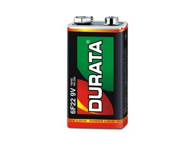 Import Durata 6f22 9V Size Extra Heavy Duty Zinc Carbon Dry Cell Battery from chinese wholesale supplier and manufacturer