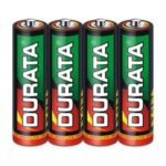 Import Durata R6 AA Size Extra Heavy Duty Zinc Carbon Dry Cell Battery from chinese wholesale supplier and manufacturer
