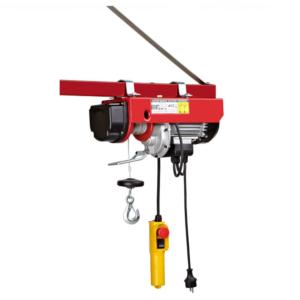 Import Electric wire rope hoist with double limits from chinese wholesale supplier and manufacturer