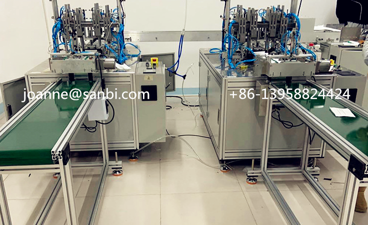 Import Full Automatic 3 layers Disposable Protective Face Mask Making Machine from chinese wholesale supplier and manufacturer
