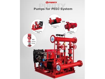 Import Fire Electric and Diesel and Jockey Fire Fighting Pump System PEDJ from chinese wholesale supplier and manufacturer