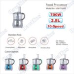 Import Food processor from chinese wholesale supplier and manufacturer