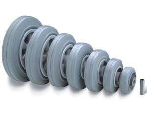 Import Grey rubber tyre with PP rim(Plain) from chinese wholesale supplier and manufacturer